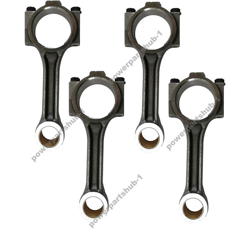 4pcs 129900-23000 Connecting Rod for Yanmar 4TNV98 4TNV98C-NJSL Engine Forklift Q