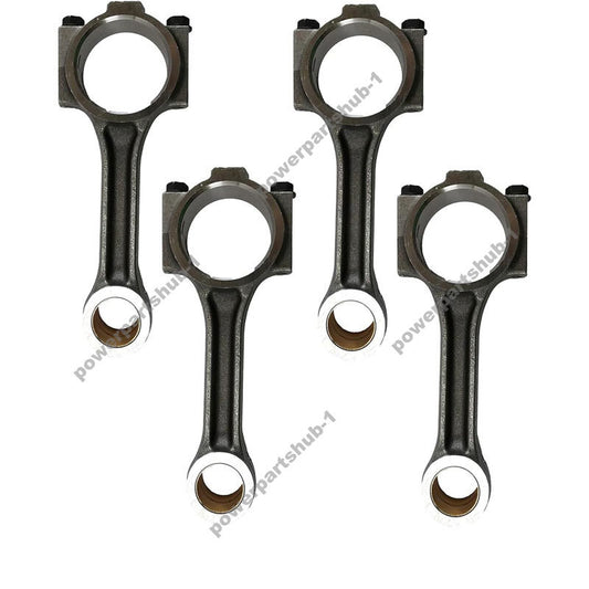 4pcs 129900-23000 Connecting Rod for Yanmar 4TNV98 4TNV98C-NJSL Engine Forklift Q
