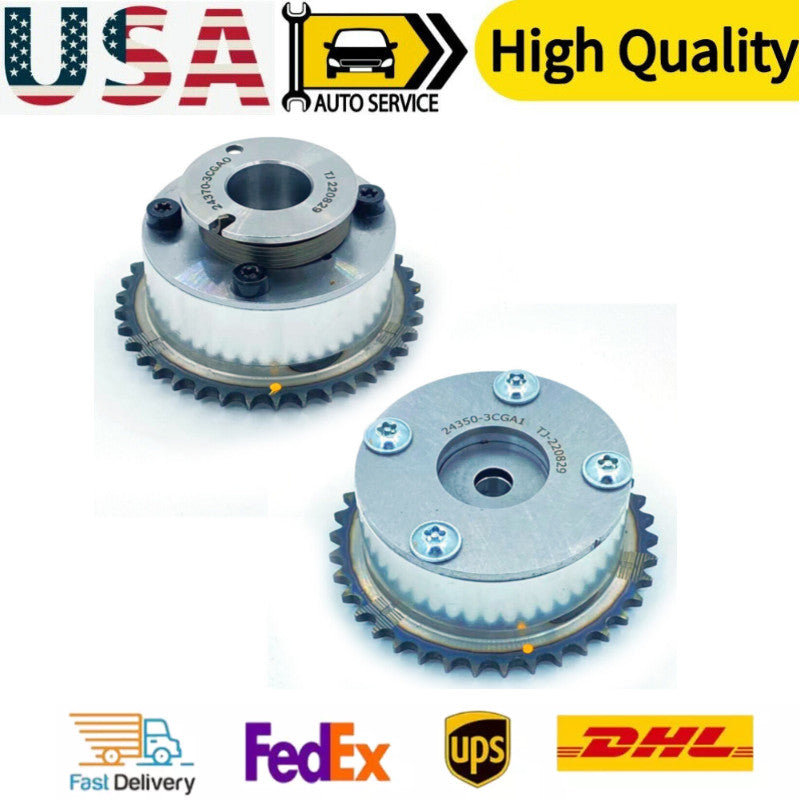 Intake - Exhaust CVVT Gear Set 2pcs for HYUNDAI for KIA 2014-2019 3.3L 3.8L