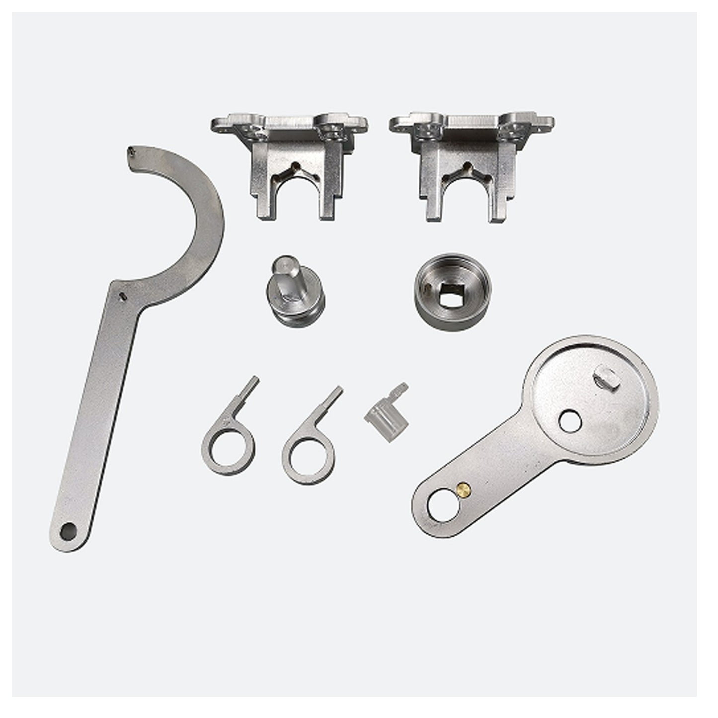Engine camshaft timing tool kit for Mercedes-Benz M254 and M256 engines 1.5 S series.