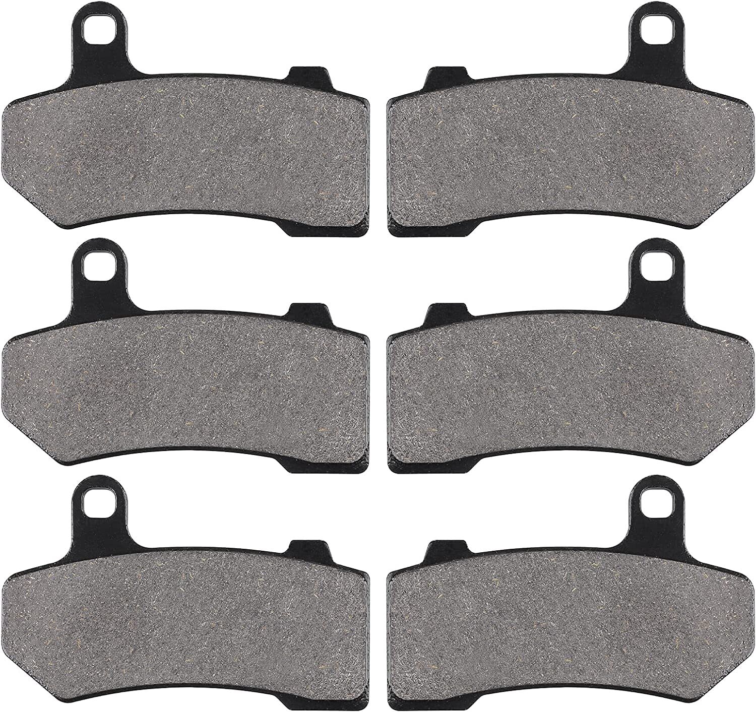 Brake Pads for Harley Davidson Road King, Road Glide 2008-2016, Street Glide