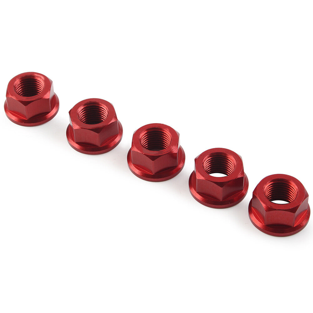 10mm Rear Sprocket Nuts Fit for Ducati Hypermotard 796 950 Hyperstrada 821 939 Red Q