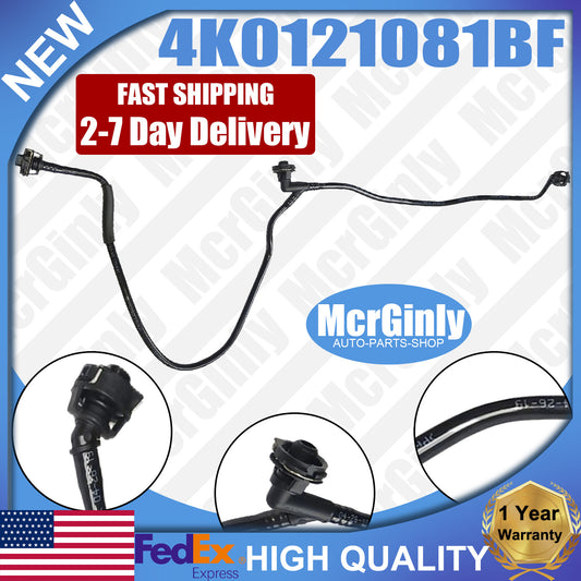 Suitable for Audi A6 Quattro A7 Sportback engine coolant overflow hose #4K0121081BF- n