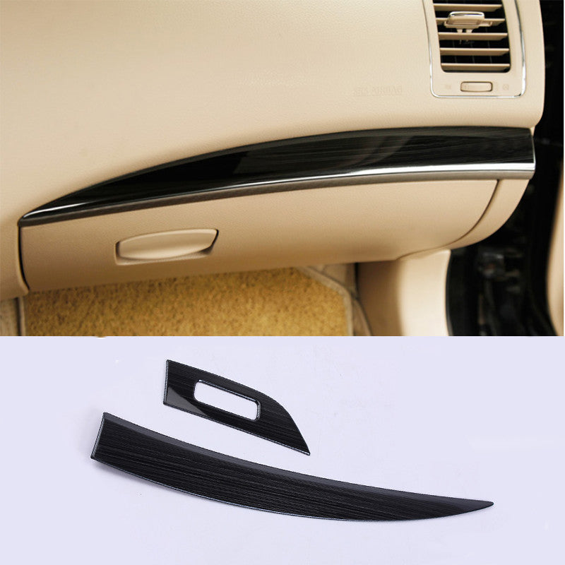 for Nissan Teana Altima 2013-18 Black interior central console dashboard strips
