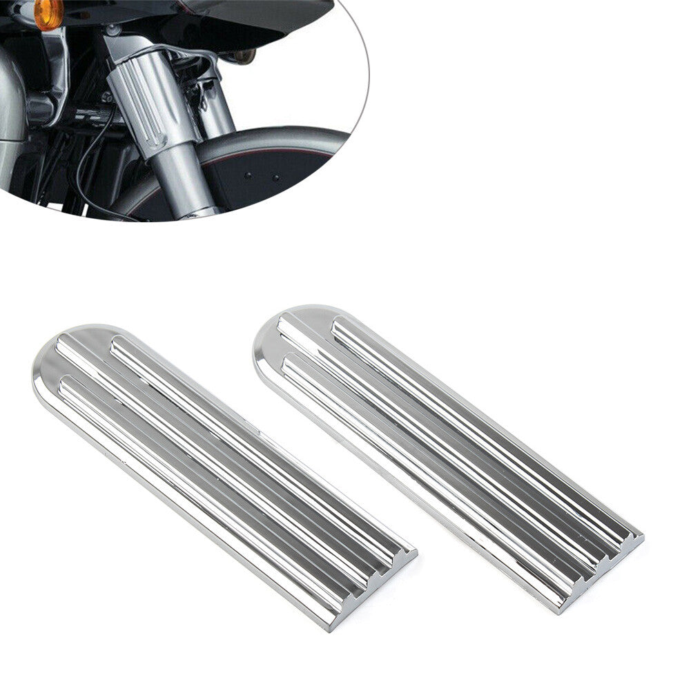 Upper Fork Slider Accent for Harley Touring Electra Street Road Glide King 14-22