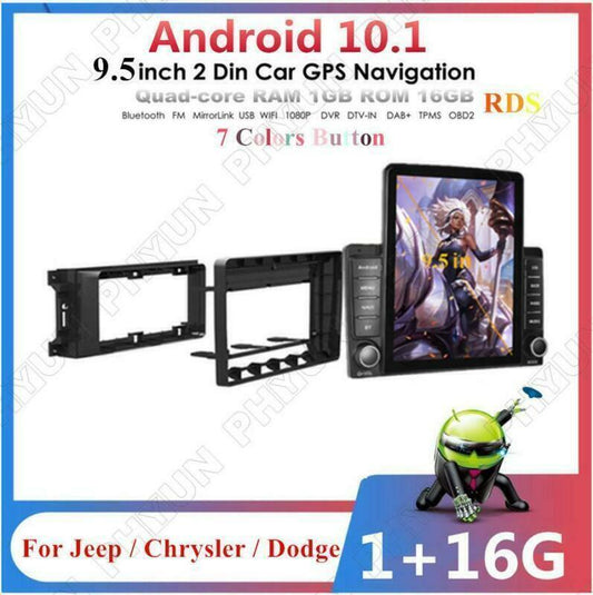 09-11 for Dodge for Ram Pickup Series 9.5 Stereo Radio GPS Navi Android 10.1 Player
