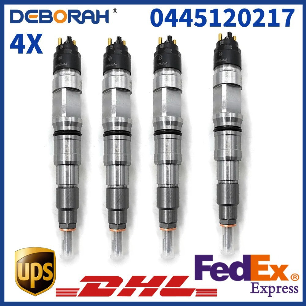 4PCS 0445120217 AND BRAND COMMON RAIL FUEL INJECTOR 51101006126 for MAN