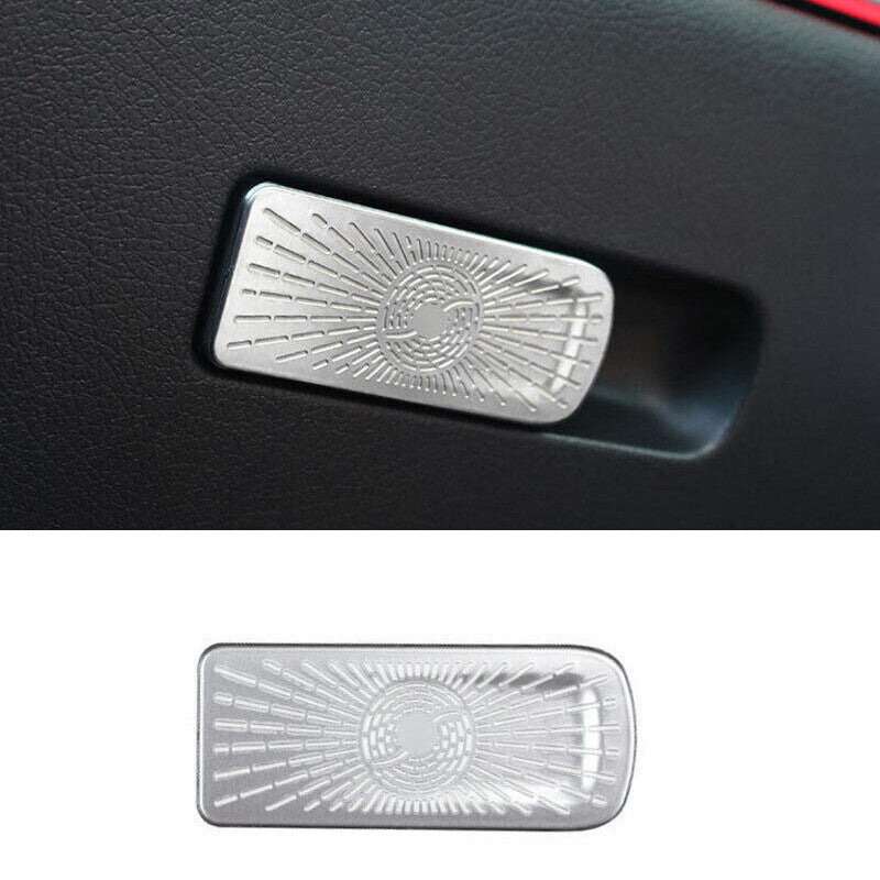 for Benz C-Class 2022-2023 Silver Steel Front for Co -Pilot Handle Cover Trim Strip