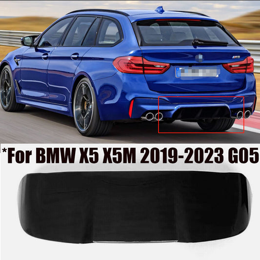 Gloss Black Roof Spoiler Tail Lip Wing Bar Trim Fit For X5 X5M 2019-2023 G05 n