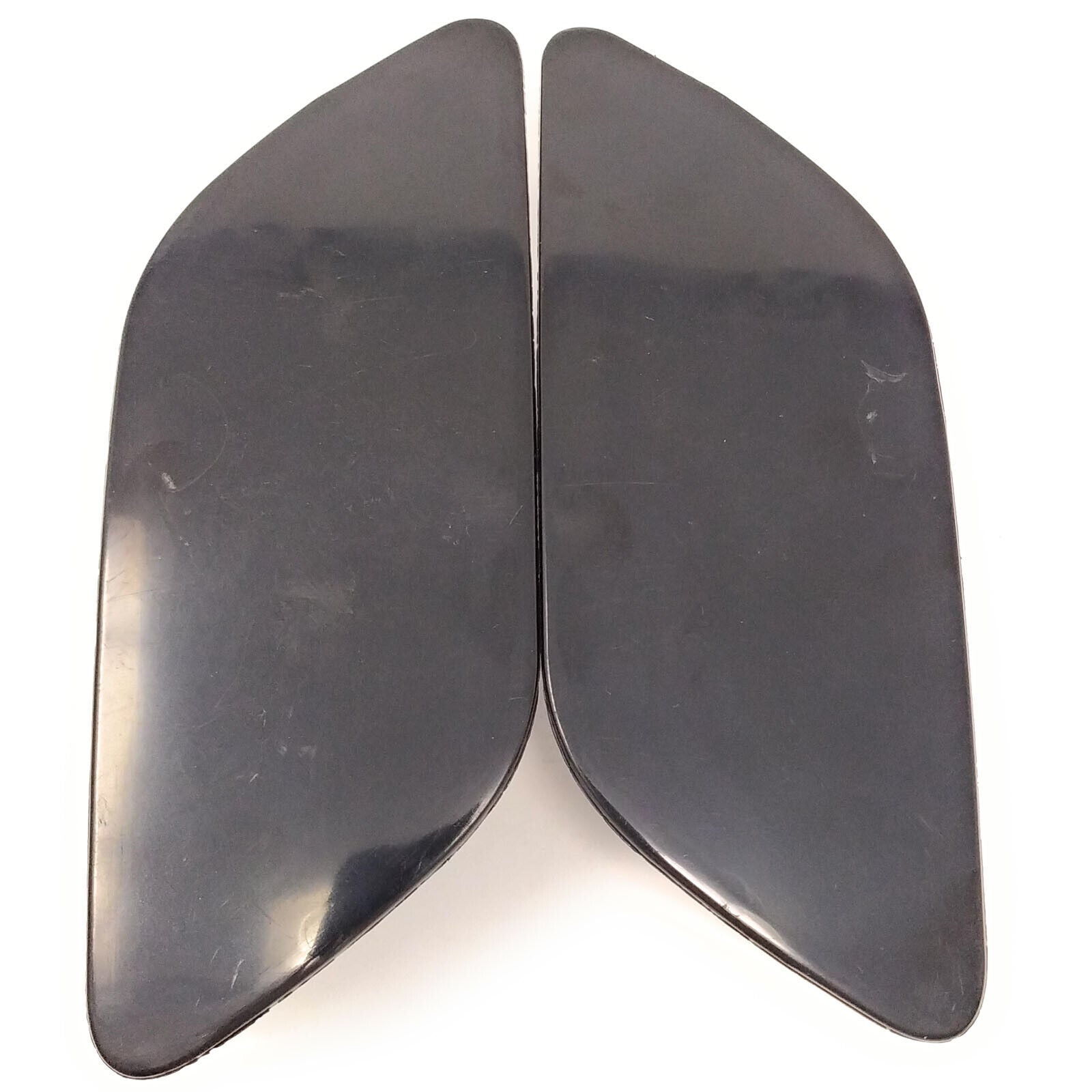 2Pcs Front Headlight Washer Cover Cap for Audi A6 S6 2011-14 4G0955275 4G0955276 n