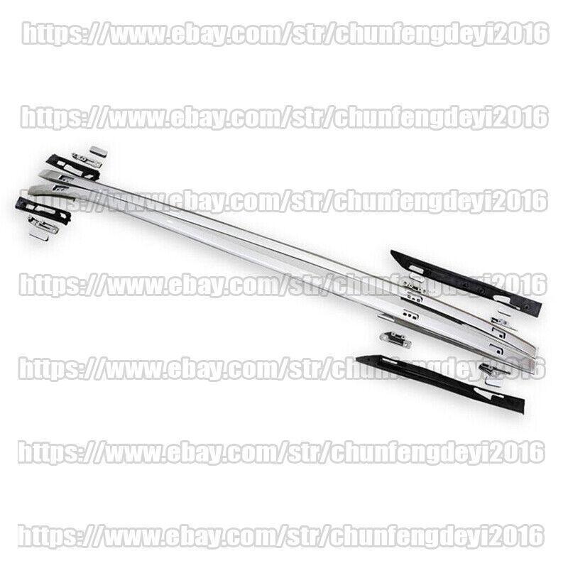 silver Roof Rack Rail for Land Rover Discovery Sport 2015-2022 Luggage Carrier