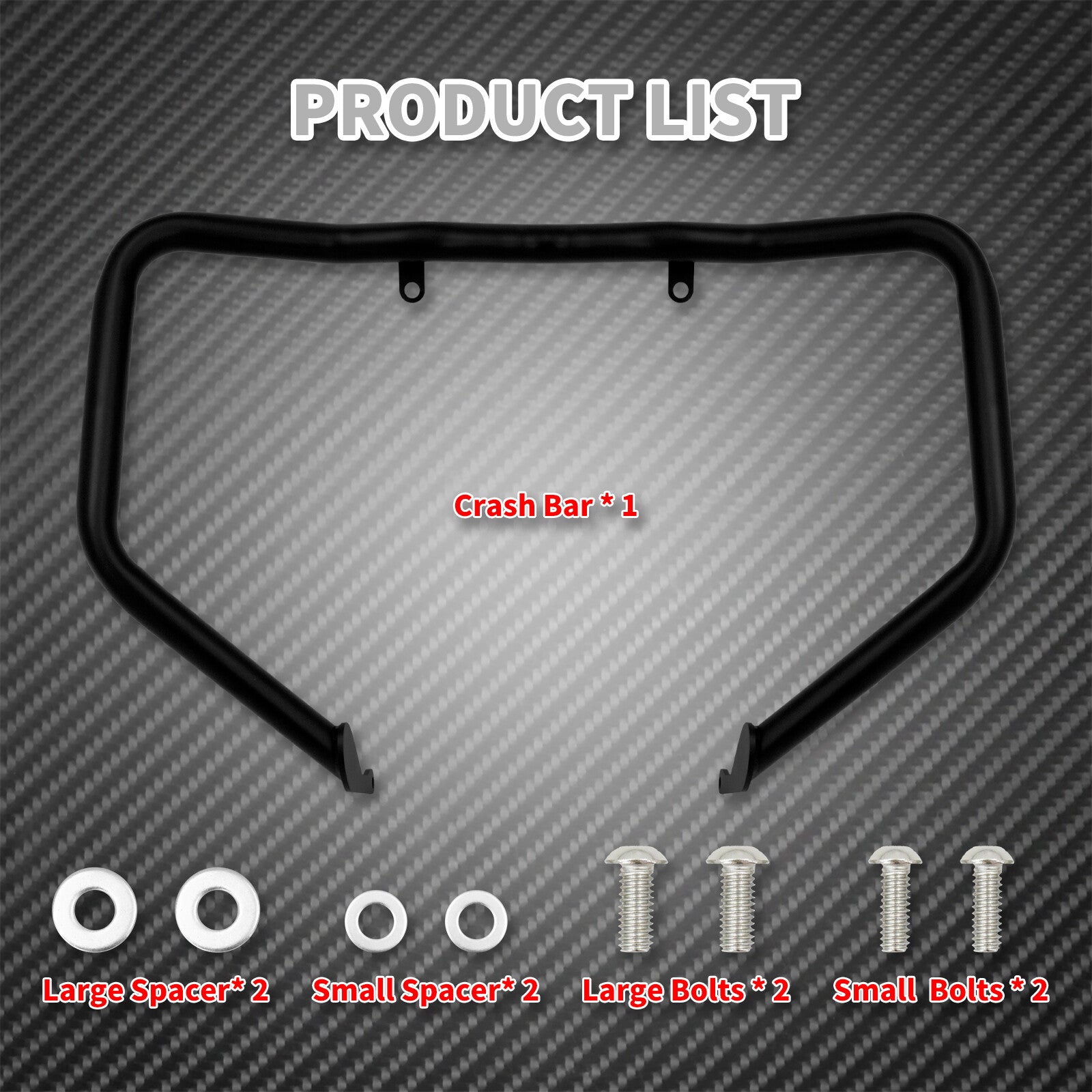 Matte Black Engine Guard Crash Bar Fit for Harley Sportster S RH1250S 2021 2022
