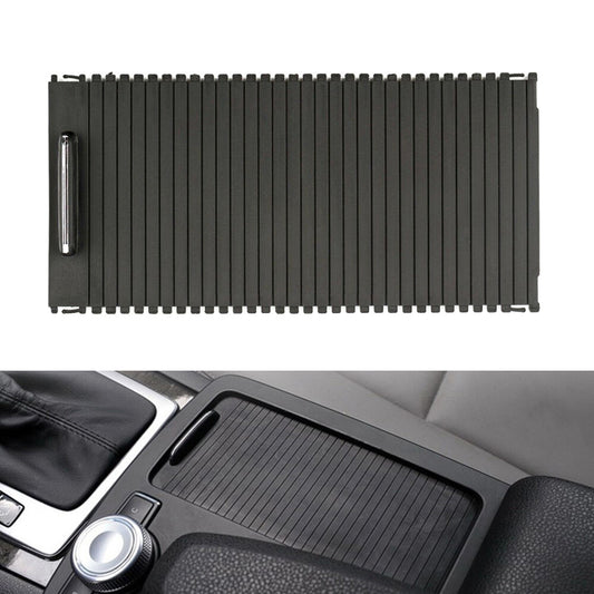 Roller Blind Center Console Cup Holder Fit for Mercedes E C W204 W212 C207 Black Q