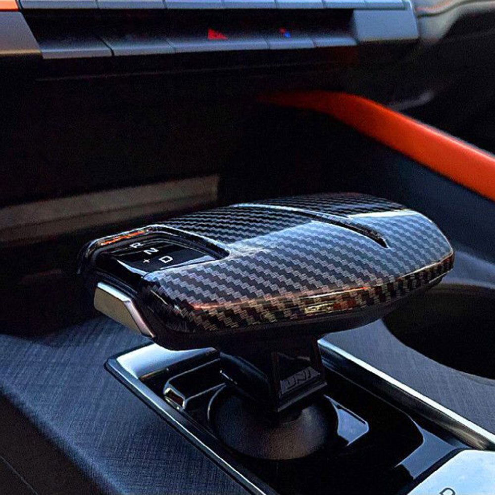 Carbon fiber style automotive gear ABS shift knife cover suitable for Changan UNI-V 22-23- n