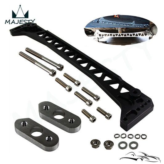 Billet Aluminum Rear Subframe Brace Mount For 96-00 for Honda for Civic EK EJ Black