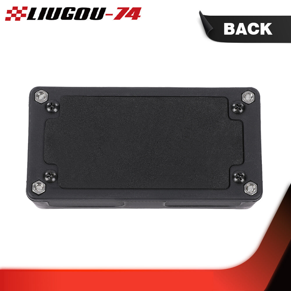 12-Terminal Grounded Distribution Wiring Block Heavy Duty Bus Bar 12V- v
