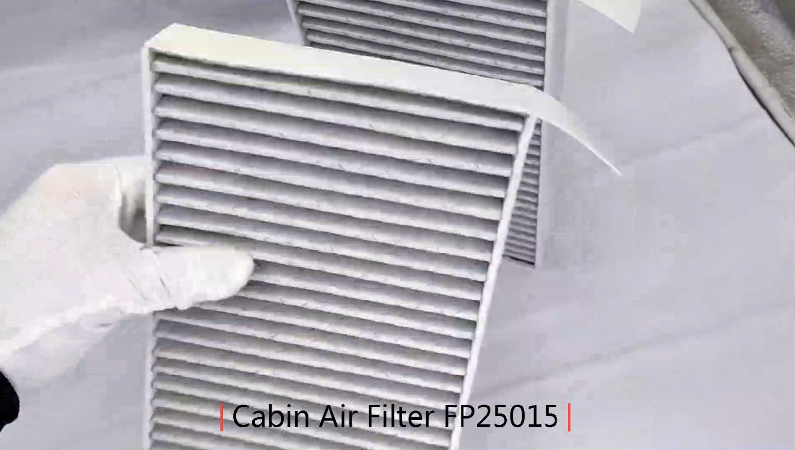 One FP25015 cabin air filter set is suitable for Tesla Model 3 2018- for Model Y 2021-110768100A Q