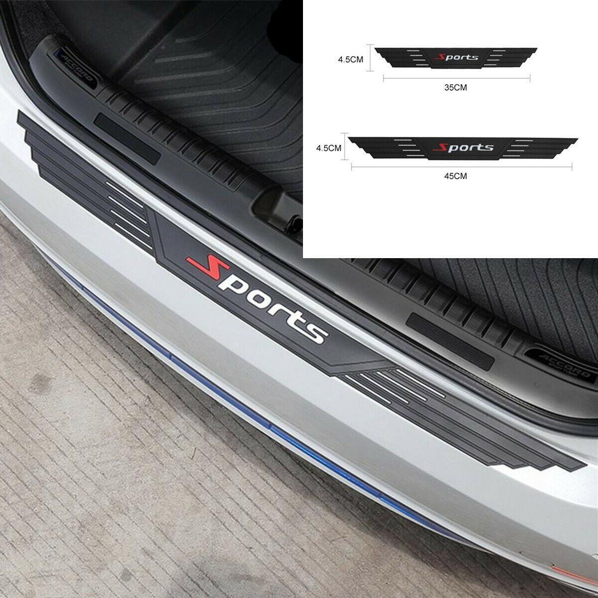 Scuff Sill Protective Panel Step Protection Sport Style Suitable for Rear Door Bumper - n