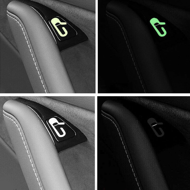 Fit for Tesla Model 3 Car Door Open Exit Sticker Decal Open Button Reminder New Q