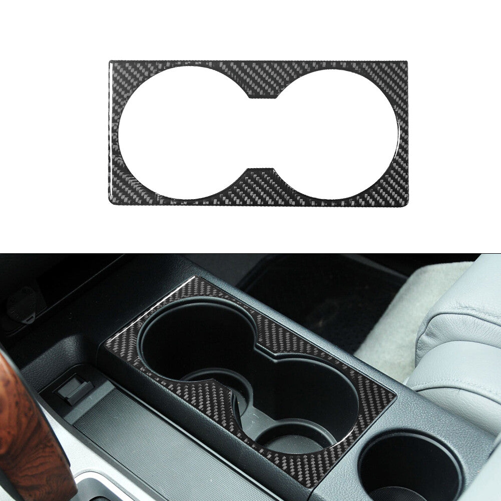 Carbon Fiber Below Speedometer Surround Trim For Silverado for GMC for SIERRA 2014-2018 v