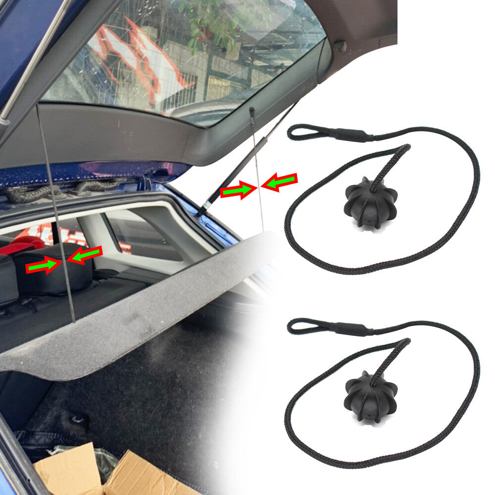 AU 2X Boot Parcel Shelf String Cord Cover Strap for VW for Golf MK5 MK6 R20 R GTI