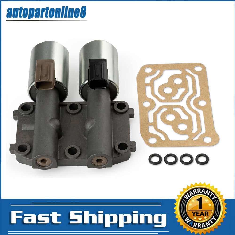 Dual linear solenoid valve for transmissions suitable for Honda Accord, CRV, and for Acura TSX 28260-PRP-014