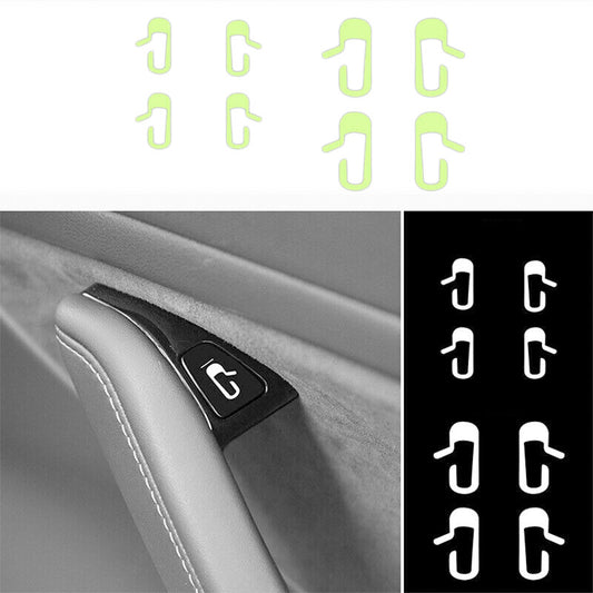 Fit for Tesla Model 3 Car Door Open Exit Sticker Decal Open Button Reminder New Q