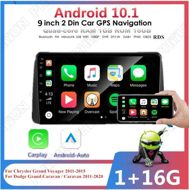 Android 10.1 Navigation with Car Games for Dodge Grand Caravan 11-20 Stereo Radio GPS n