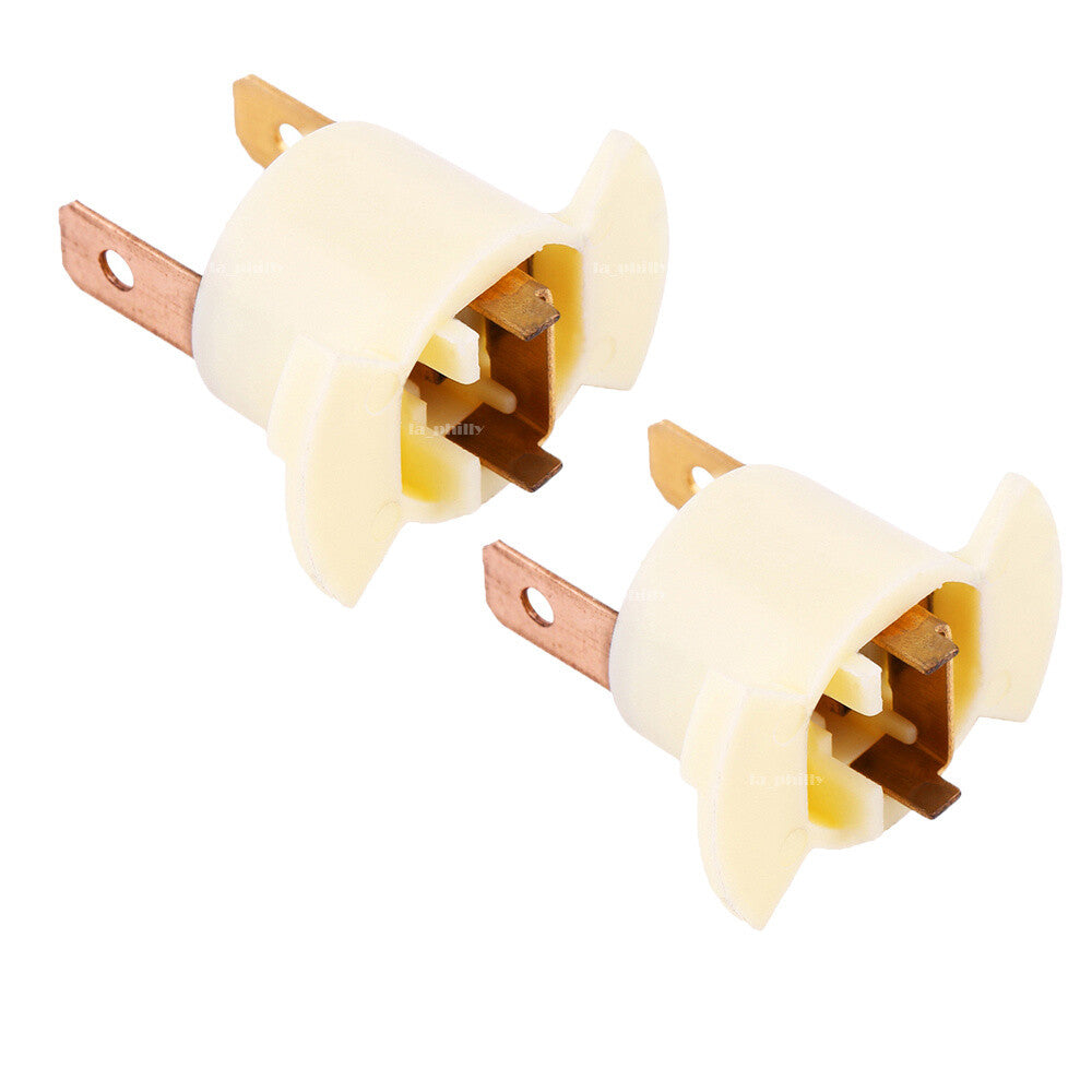 2X H1 Headlight Bulb Socket Retainer Holder Adapter For 92-02 for Honda for CR-V Prelude