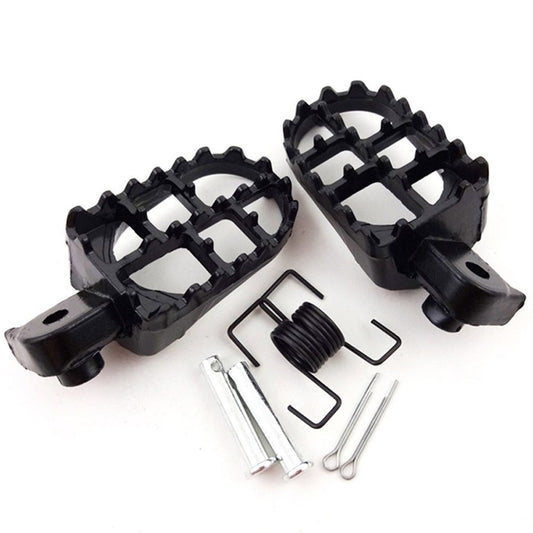 Motocross WIDE FAT Foot Pegs for Honda CR/CRF/XR/50/70/80/100 for Yamaha PW50/PW80 Q