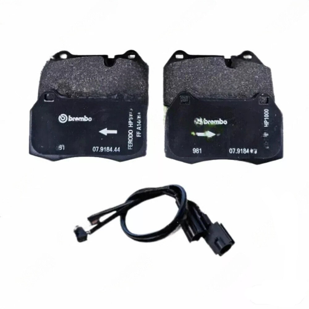 Equipment Manufacturer 70001085 - Front Brake Pads for Maserati Quattroporte GT and for Ferrari 430
