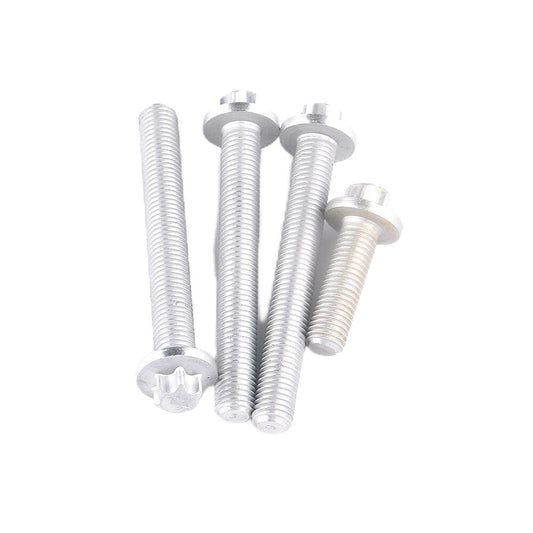Set of 4 Cylinder Head Bolt Set Fits for BMW E60 E61 E70 E82 E83 E85 E86 E88 E90 E91 Q