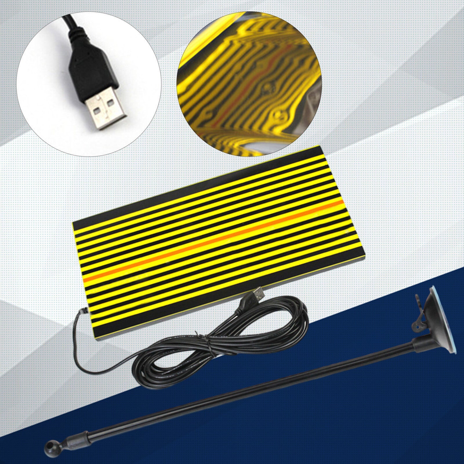 LED Line Board Double Panel Lamp Lighting Strips Dent Paintless Repair Kit AT
