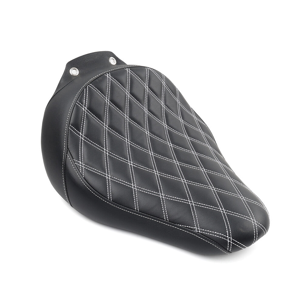 Motorcycle Driver Solo for Seat Saddle for Harley Fat Boy FLSTF 2007-2017