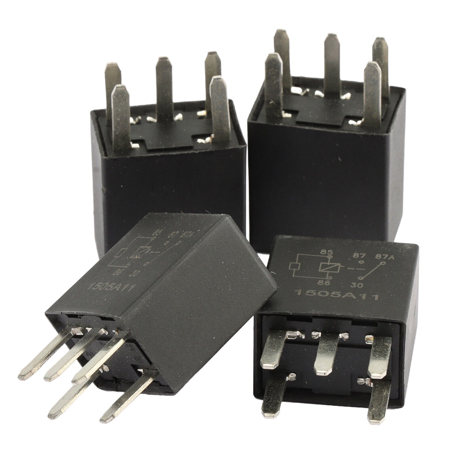 4x G8V-RH-1C7T-R-DC12 12V 35A High Current Multi-Purpose Micro Relays For GM Q
