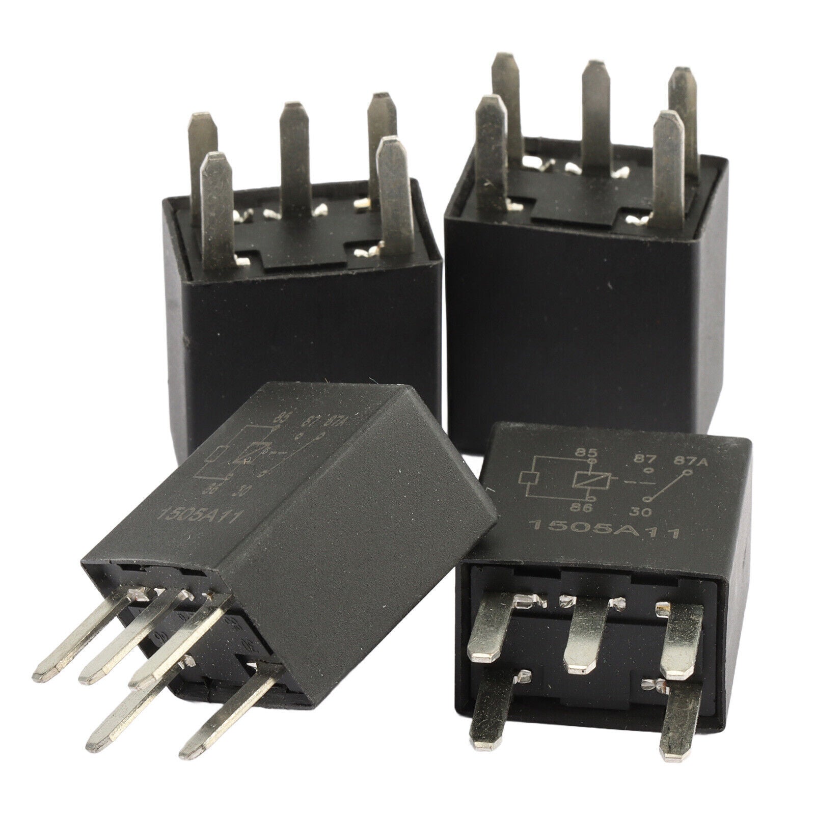 4x G8V-RH-1C7T-R-DC12 12V 35A High Current Multi-Purpose Micro Relays For GM Q