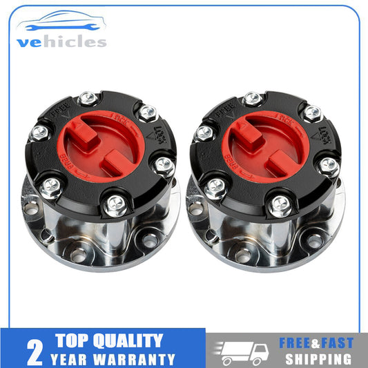 2-Piece Manual Wheel Locking Wheel Kit for Toyota 4Runner T100 Hilux Pickup Truck
