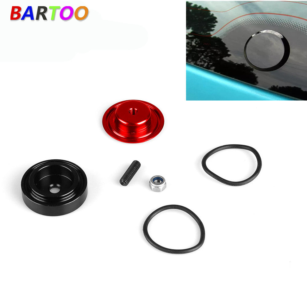 Universal Red Aluminum Car Rear Wiper Kit Off Plug Cap For Si Integra RSX Q