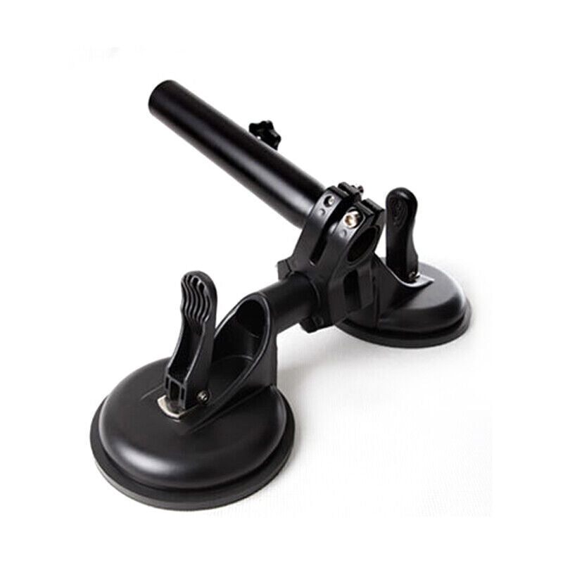 Heavy-duty adjustable suction cup support kit for off-road vehicle flagpoles - n