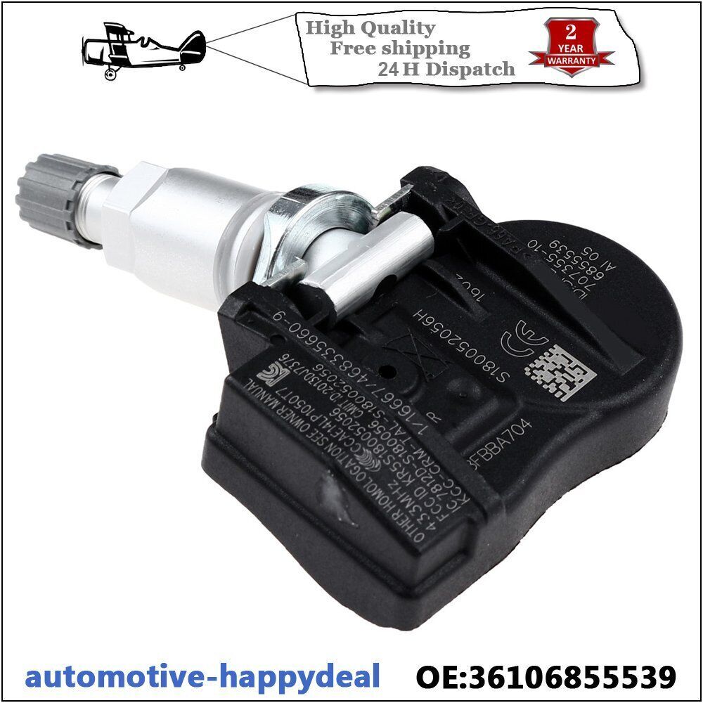 4x for BMW Tyre Pressure Control Wheel Sensor 36106881890 36106856209