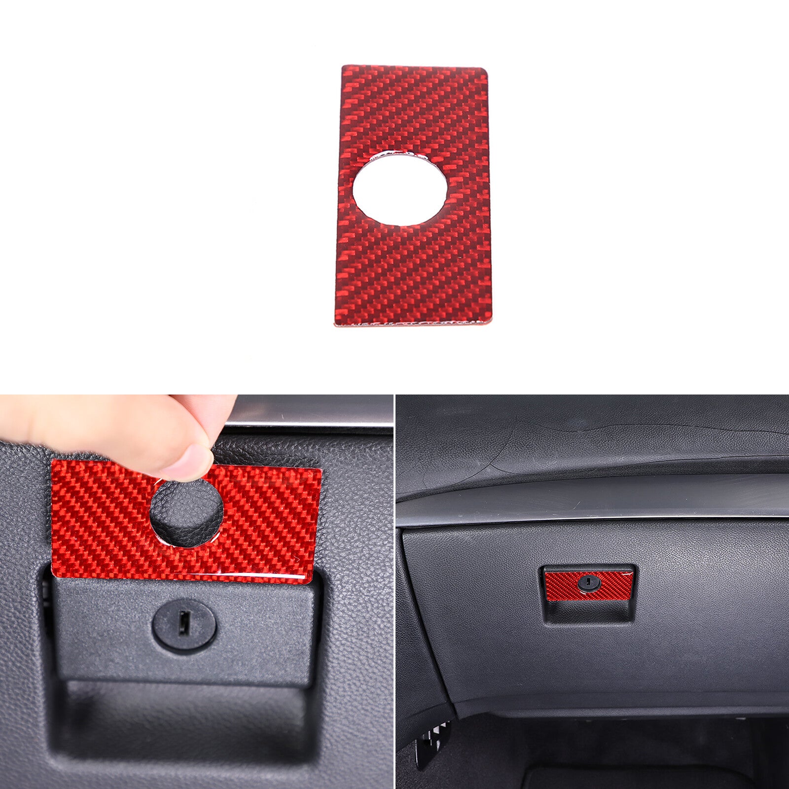 Carbon Fiber Seatback USB Panel Cover Trim for Land Rover for Defender 2020 - 2024- v