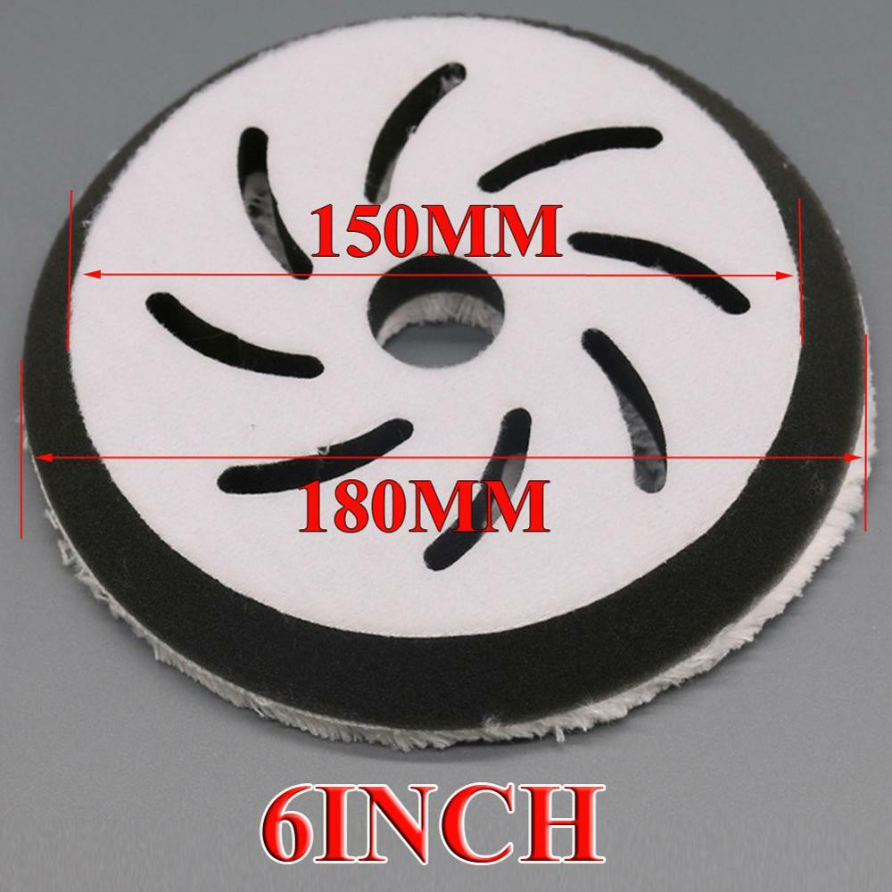 5/6 inch Automotive Microfiber Polishing Pad Details: Durable Sponge Cushion for Wheels
