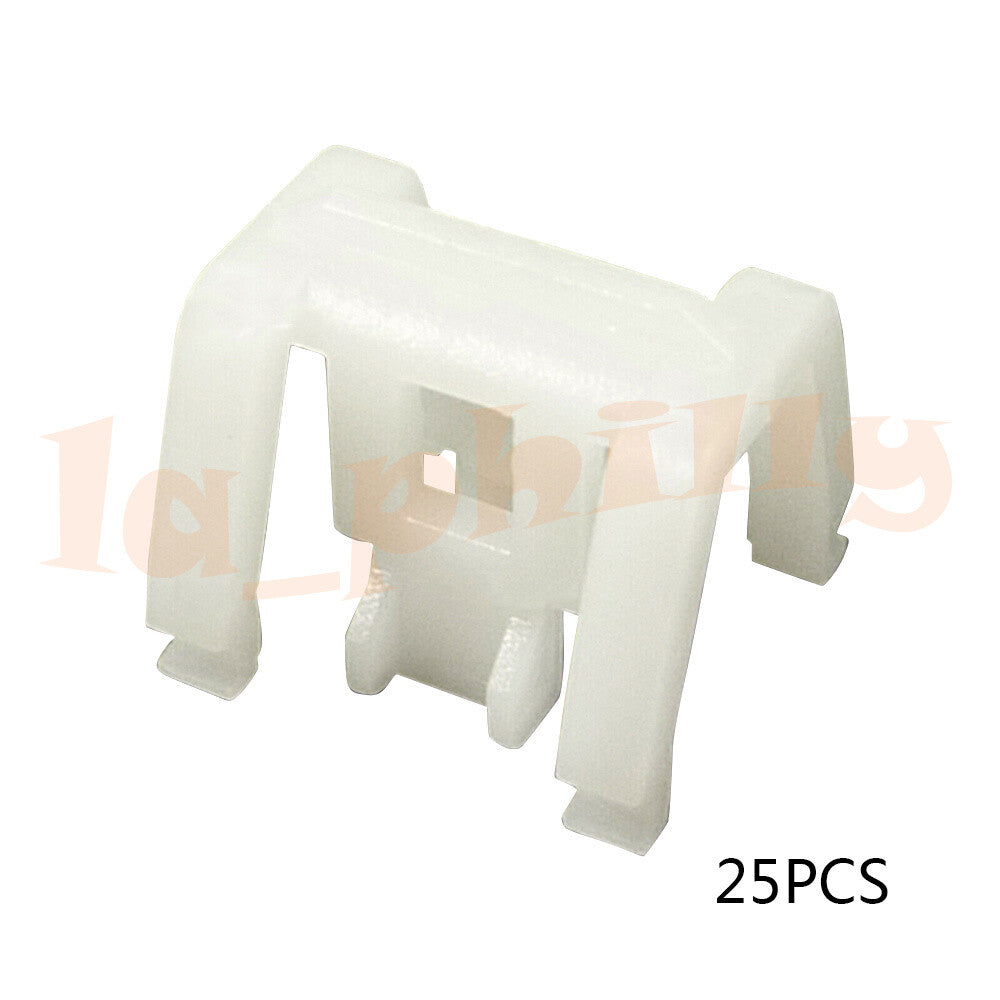 25 x Door Body Molding Clips Fit for Honda Odyssey 75305-SHJ-003 White Plastic