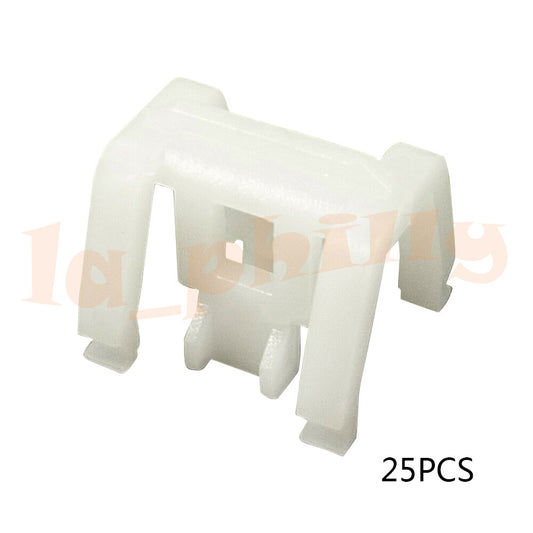 25 x Door Body Molding Clips Fit for Honda Odyssey 75305-SHJ-003 White Plastic