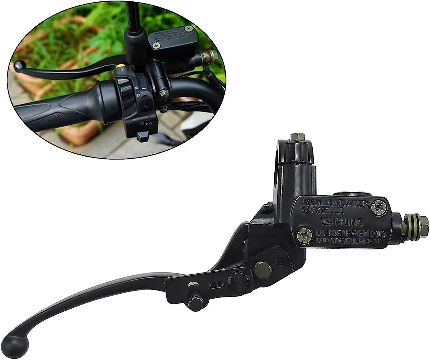 7/8 Right Hydraulic Brake Master Cylinder Lever Pump for GY6 50cc 70cc 90cc