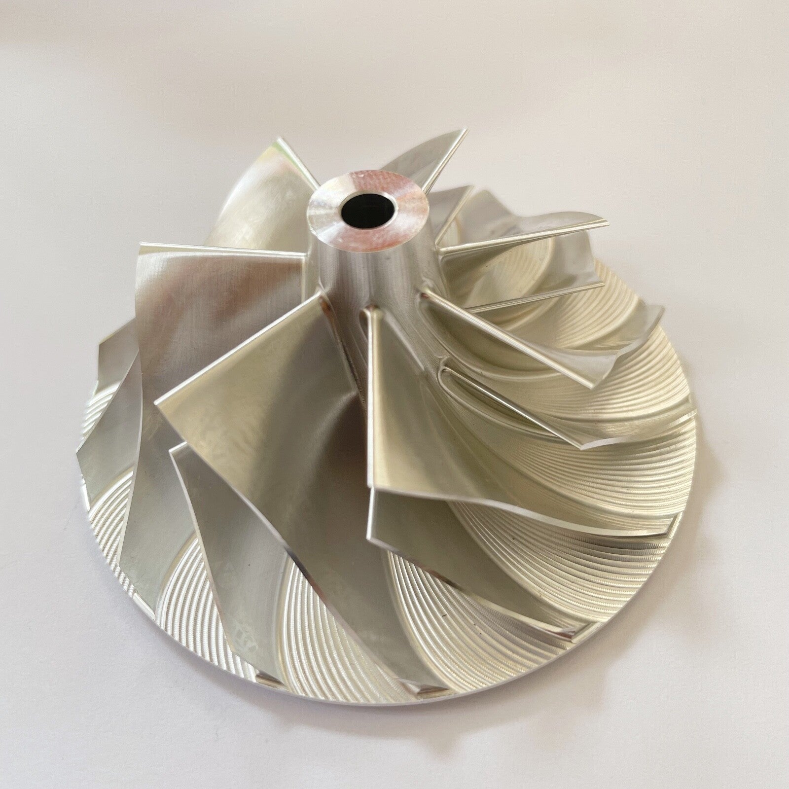 GT15-25 50.30/72.60 mm 7+7 blade turbine blank compressor wheel for Audi RS3