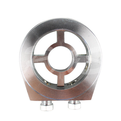 Aluminum Oil Pressure Gauge Oil Filter Cooler Sandwich Plate Adapter Cooler Q