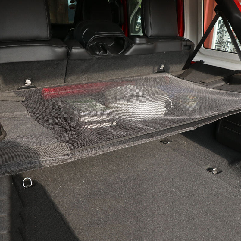 1-piece car trunk mat/cargo cover/sunshade storage bag suitable for Jeep for Wrangler JK JL 07-18- n