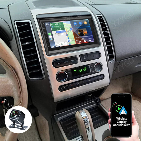 for Ford Edge 2007-2010 Stereo Android Auto Carplay Car Radio GPS Navi Screen BT
