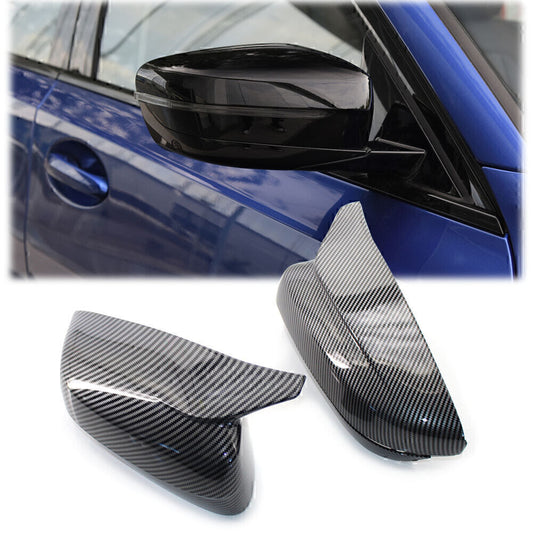 Carbon M Style Rearview Side Mirror Cover Fit for BMW 3 Series G20 G30 2017-2020 19